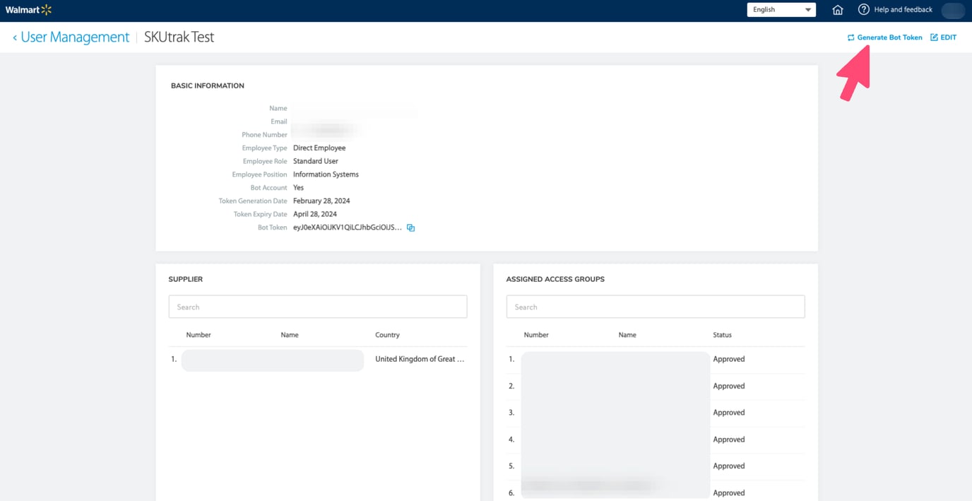 Connect Asda data to SKUtrak (via Retail Link)